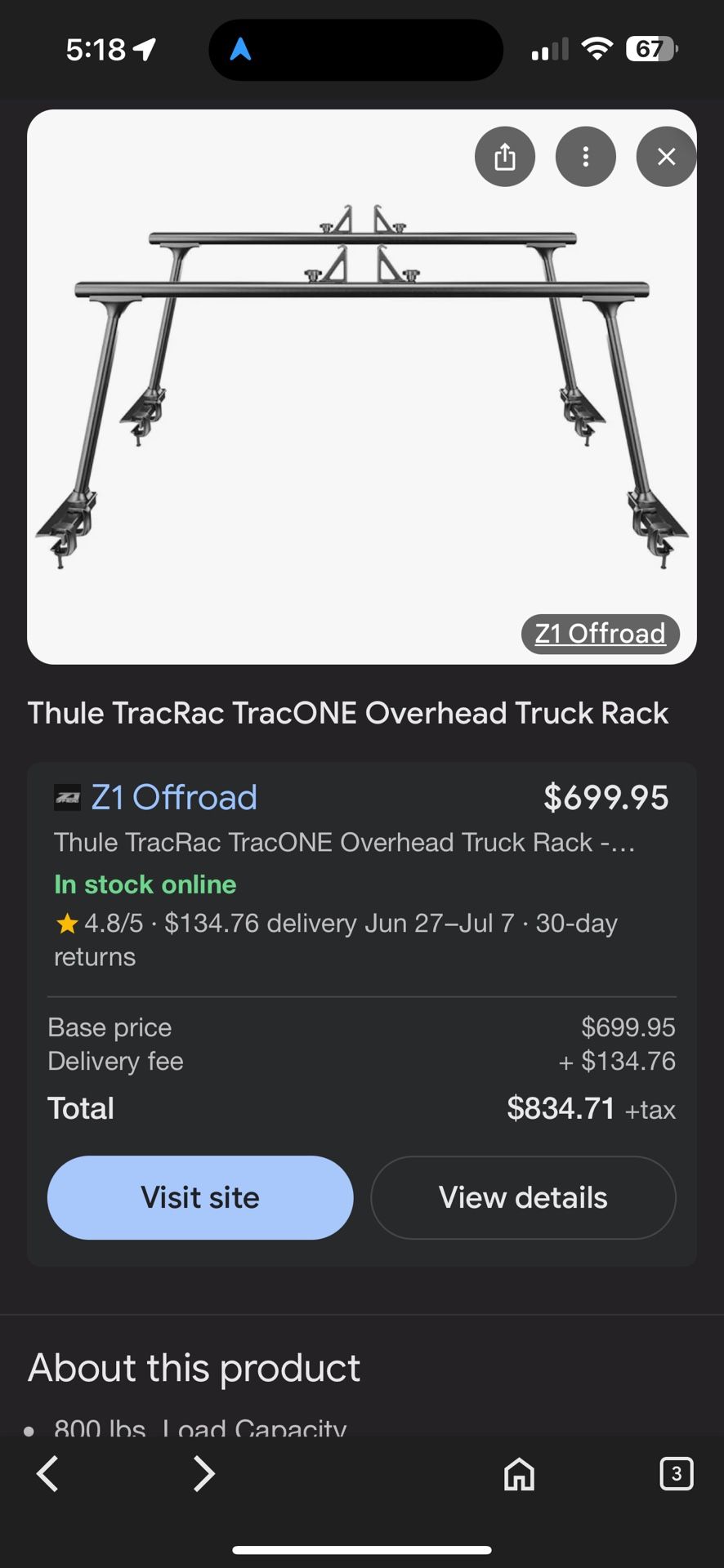 Thule Trac-Rac System 
