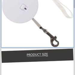 Retractable Dog Leash for Dogs Rope with Comfortable Handle for Outdoor Activities and Stable Hook for Training and Walking 