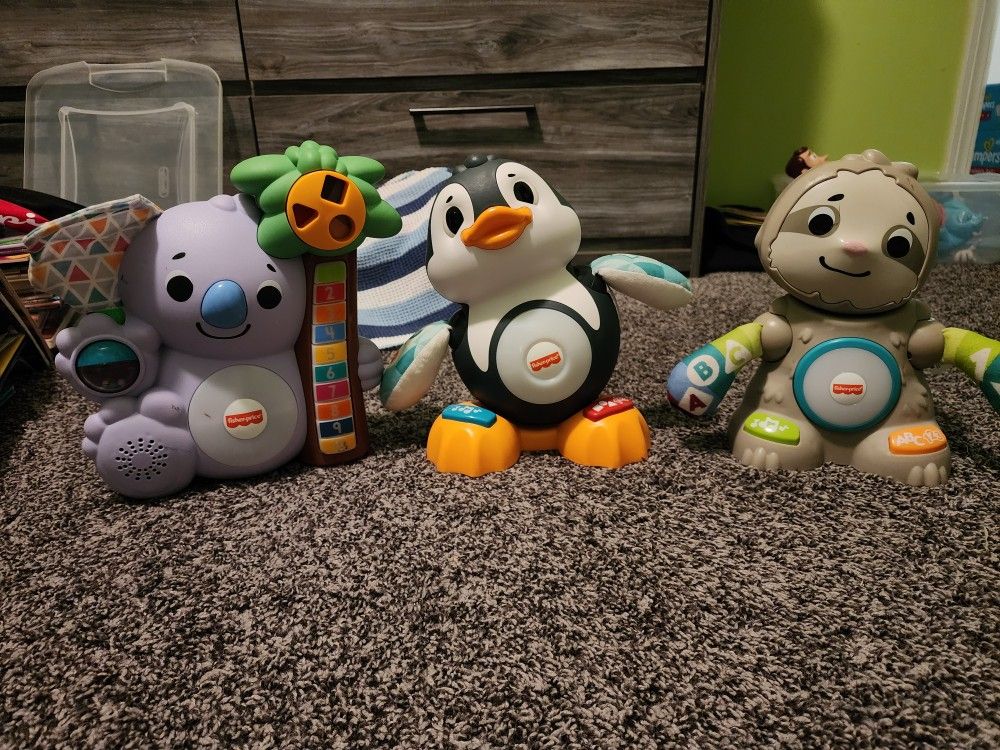Three Fisherprice Toys