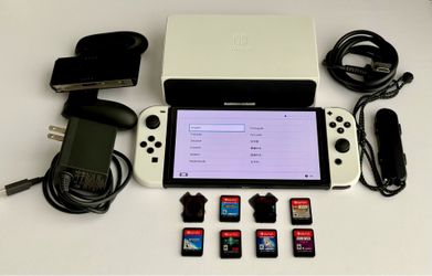 Nintendo Switch OLED + 6 Games
