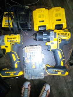 DeWalt drills and accessories