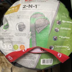 Coleman 2 In 1 Seeping Bags