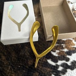 Lucky Wishbone Paper Weight