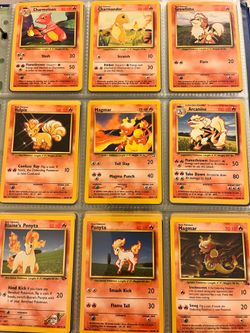 90 Vintage Pokémon Cards Near Mint (Bundle #34)