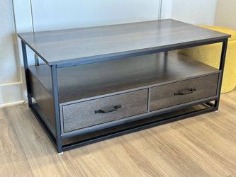 Homfa Coffee Table for Living Room, 43″