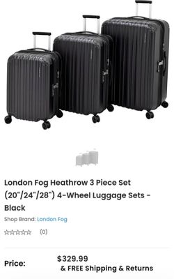NEW 3 Piece Luggage Set