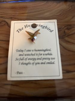 Hummingbird Pin