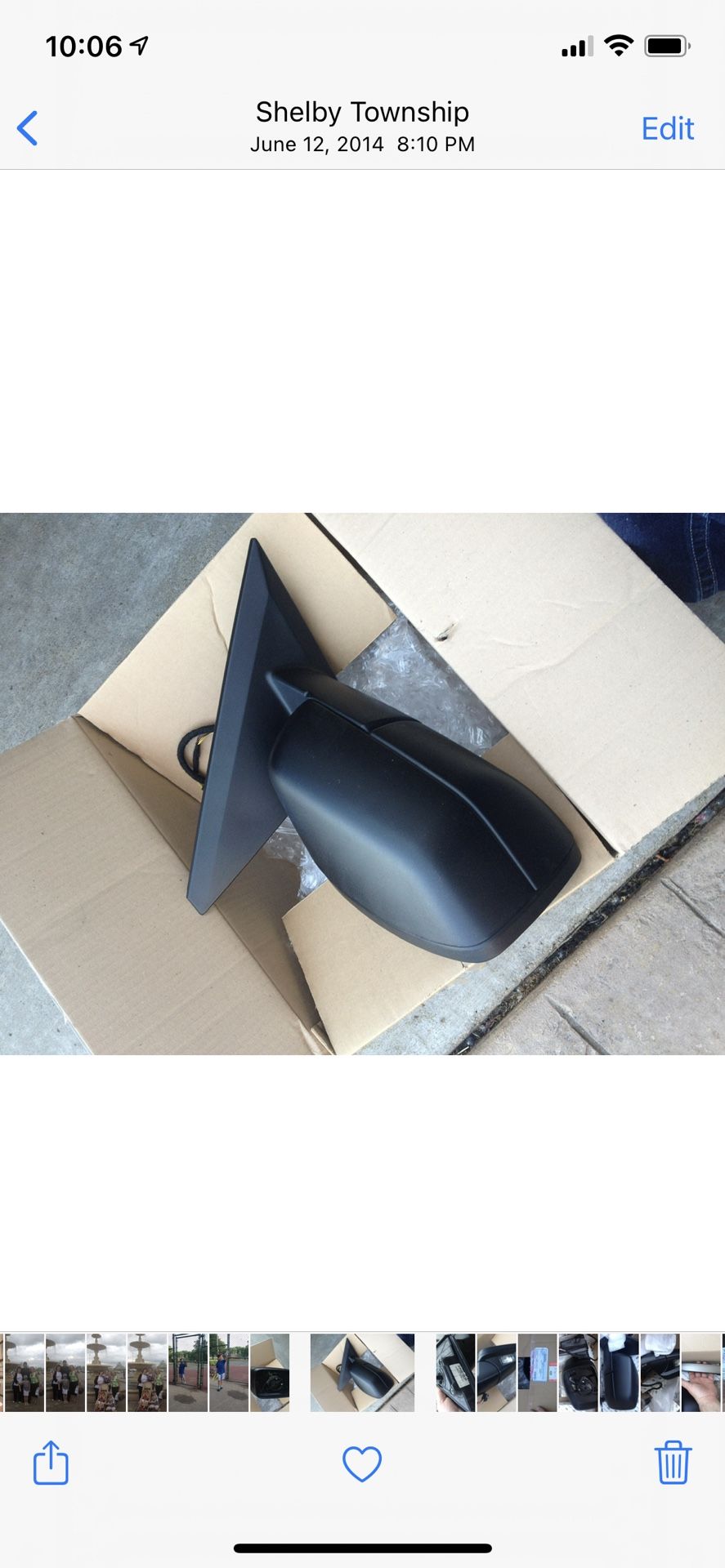 Range Rover 2006-2012 Parts Side Mirror Assy