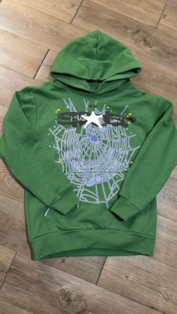 Spider green hoodies