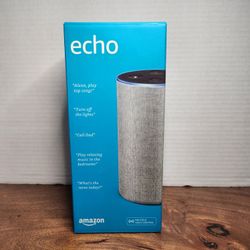 Amazon Echo 2nd Generation With Power Adapter