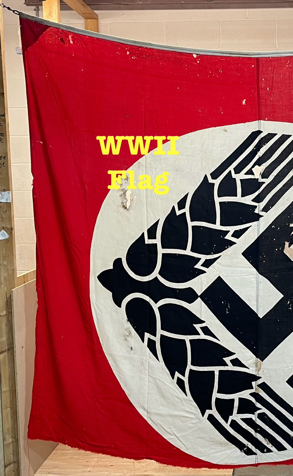 Original Flown WWII German Flag