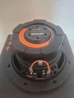 MEMPHIS ( 1 ) 8 INCH 2 OR 4 OHM SELECTABLE VOICE COIL CAR SUBWOOFER 400 WATTS