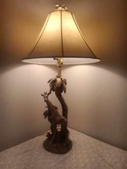 Vintage Giraffe Table Lamp