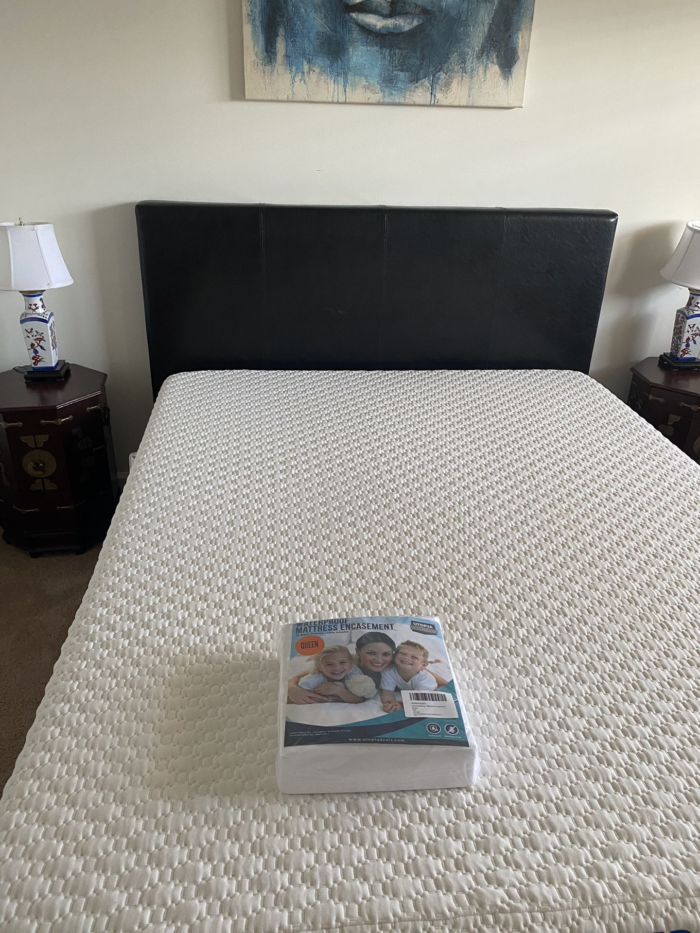 Queen Bed Frame And Mattress 