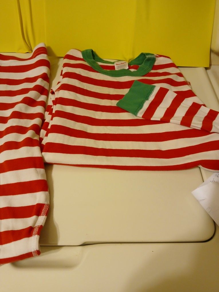 Gender-neutral Christmas Pajamas Size 150 Cm/12 100% Organic Cotton