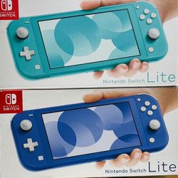 Nintendo Switch Lite - Blue & Turquoise 