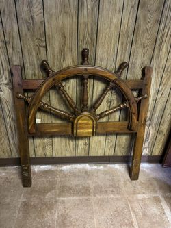 Twin Wooden Head Board 