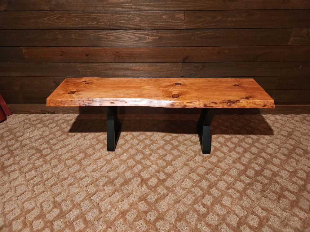 Live Edge Coffee Table Or Bench