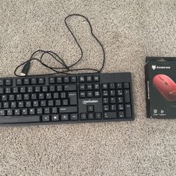 Keyboard And Mouse Combo 
