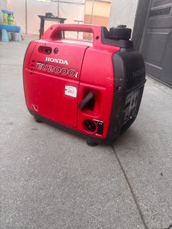 Honda generator 2000