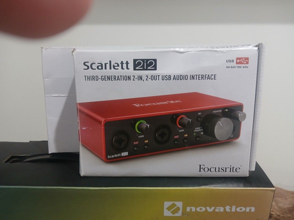 Scarlett 2i2 3rd Gen 2-in- 2-out USB Interface