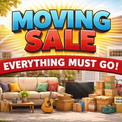 Everything Must Go-Moving sale