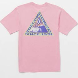 Volcom Men's Finna Short Sleeve Tee MISTY ROSE
