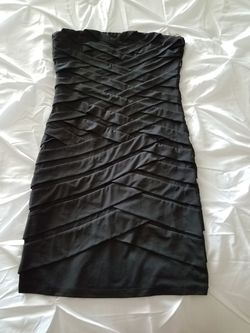 Medium Black bandage dress