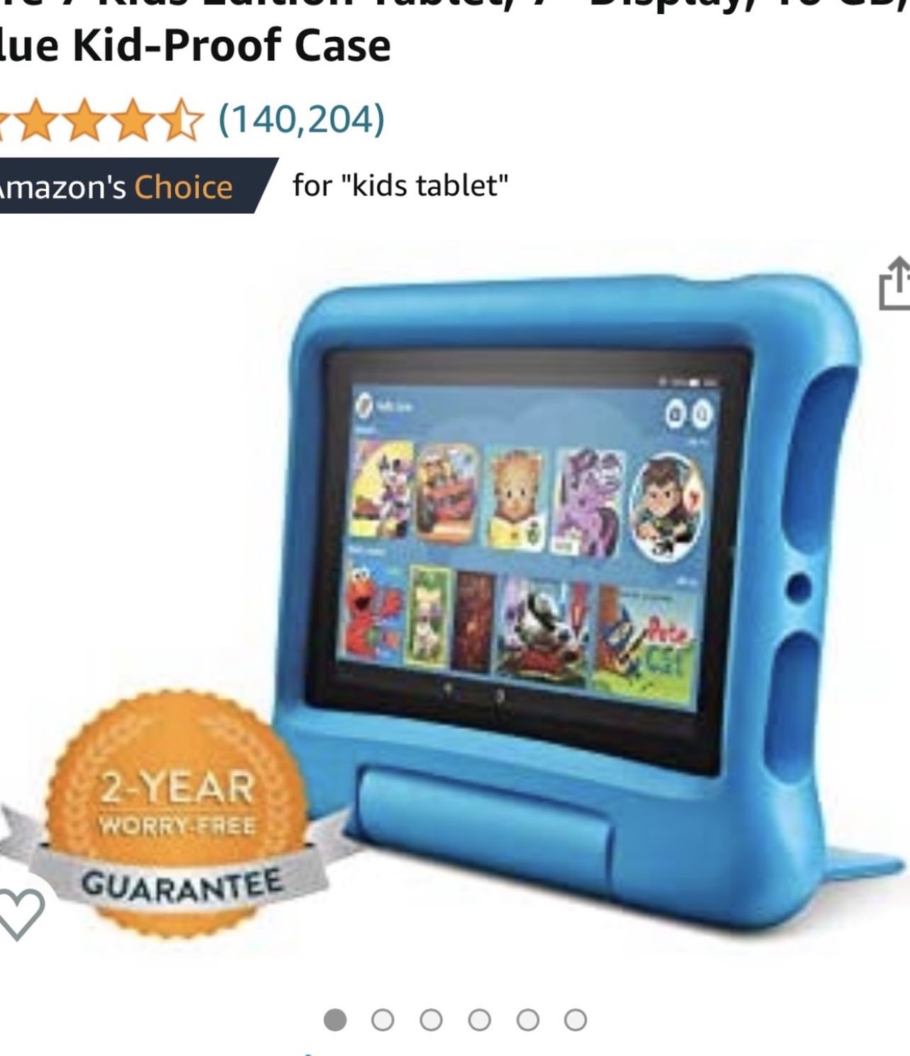 Amazon Fire 7 Tablet- Kids Edition