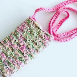 Cross Body Cellphone Bag - Handmade One Of A Kind Gift