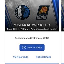 Dallas Mavericks Vs Phoenix Suns 
