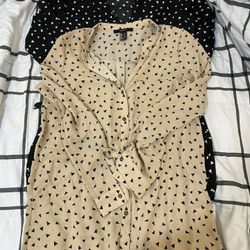 two forever 21 blouses
