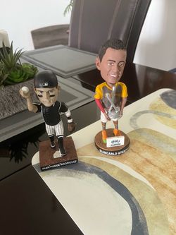 Ivan Pudge Rodriguez & Giancarlo Stanton Bobbleheads