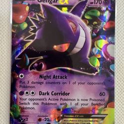 Pokemon Gengar EX Phantom Forces 034/119 - NM+