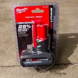 Milwaukee  M12 12-Volt Lithium-Ion XC High Output 5.0 Ah Battery Pack