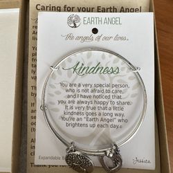 Earth Angel Charm Bracelet “Kindness”