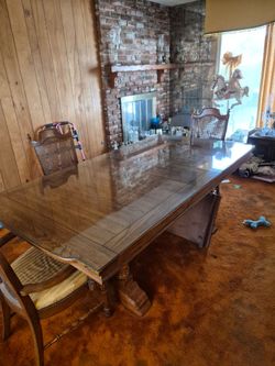 Vintage dining table