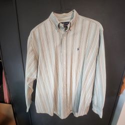 Ralph Lauren Polo Flannel Multi-color Striped XL