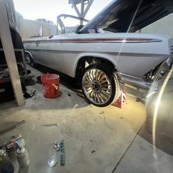 20 Inch Chrome Rims 5 Lug Needs Tires And Chrome Is Not The Best 480