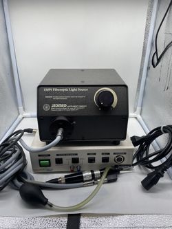 Jedmed Starmed CCD Color Camera Model 70-6000 NTSC With  Fiberoptic Light Source 99-8000