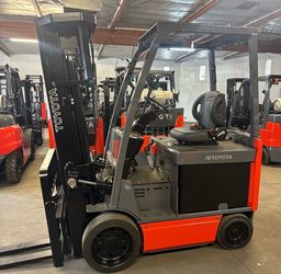 2021 Toyota 8FBCU25 Quad Forklift