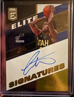 Collin Sexton auto #22/25