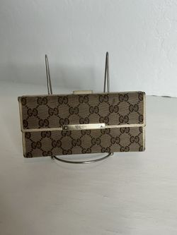 Classic Gucci Canvas Wallet