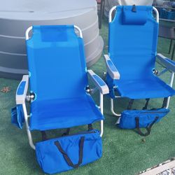 Chairs Of Camping Or Patio