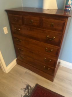 6 drawer oak Dresser