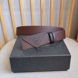 Prada Men’s Belt With Box 2026 New 
