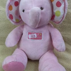 Musical Pink Elephant  Sings Twinkle Little Star