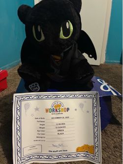How To Train Your Dragon Nightwing Plush