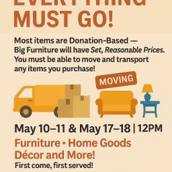 EVERYTHING MUST GO!