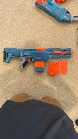 Nerf Echo And 2 Six round Mags